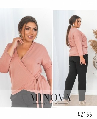 Кофточка №0127-пудра_minova_7