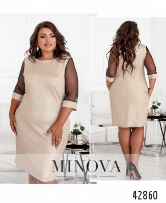 Cукня №8631-капучино_minova_7