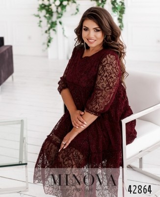 Cукня №8620-бордо_minova_5