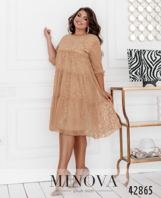 Cукня №8620-капучино_minova_5