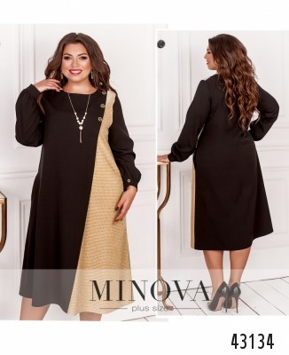Cукня №2002Б-чорний-золото_minova_7