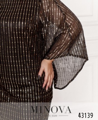 Cукня №2088Б-чорний-золото_minova_6