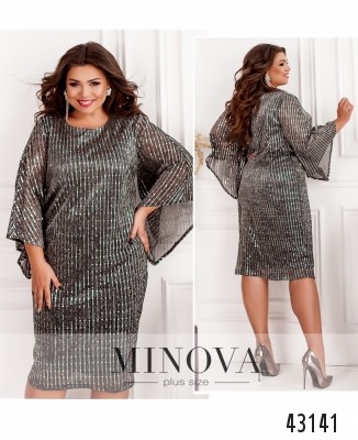 Cукня №2088Б-срібло_minova_7