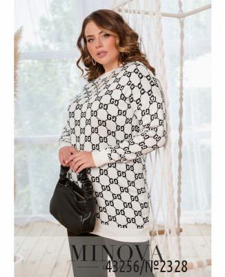 Светр-туніка №2328-білий_minova_5