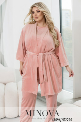 Домашний костюм 3-ка №2200-фреза_minova_5