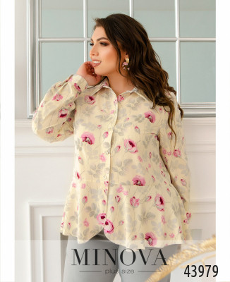 Блуза №2229-кремовий_minova_5