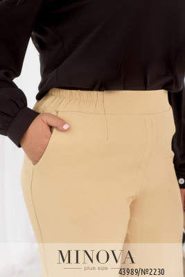 Брюки №2230-бежевый_minova_6