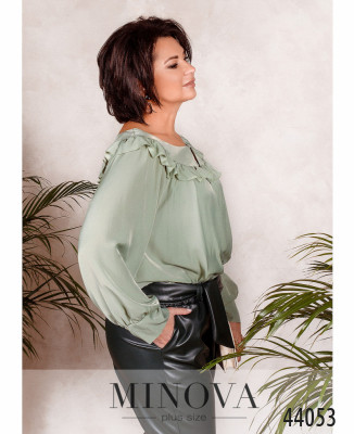 Блуза №22-02-фісташковий_minova_5
