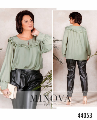 Блуза №22-02-фісташковий_minova_7