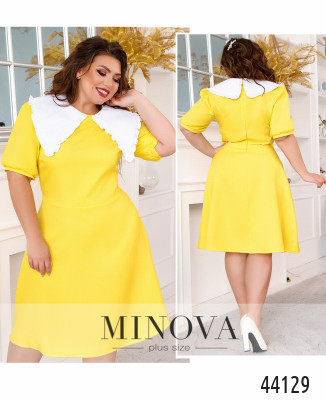 Сукня №820-жовтий_minova_7