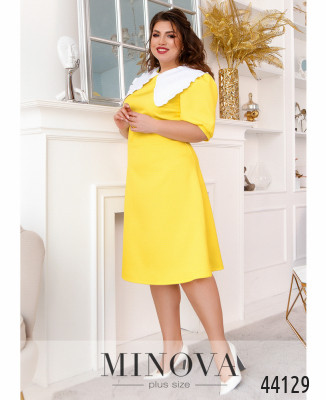 Сукня №820-жовтий_minova_5