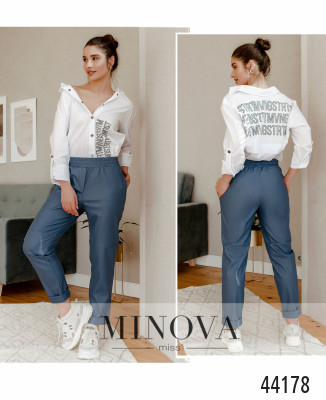 Брюки №2153-джинс_minova_7