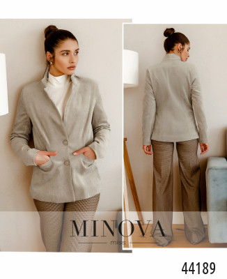 Піджак №2154-бежевий-вельвет_minova_7