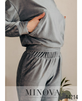 Спортивний костюм №2161-сірий_minova_6