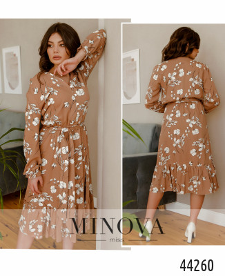 Сукня №2172-пудровий_minova_7