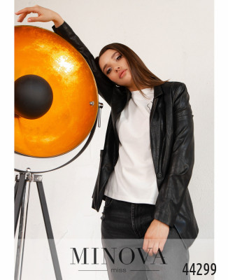 Піджак №2154-чорний_minova_5