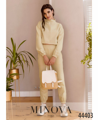 Спортивний костюм №2173-бежевий_minova_5