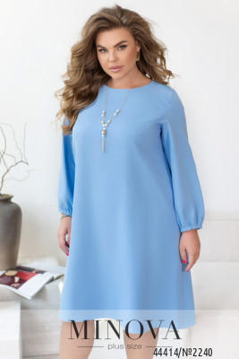 Сукня №2240-блакитний_minova_5