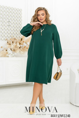 Сукня №2240-зелений