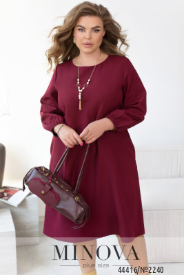 Сукня №2240-бордо_minova_5