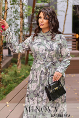 Сукня №8636-зелений_minova_5