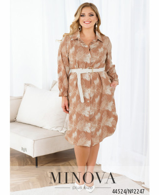 Сукня №2247-бежевий_minova_5
