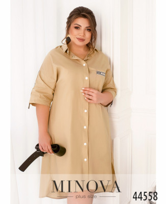 Сукня №186Б-бежевий_minova_5