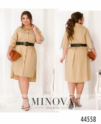 Сукня №186Б-бежевий_minova_7