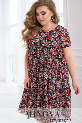 Сукня №8620-2-чорний-червоний_minova_5