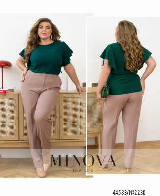 Брюки №2230-капучино_minova_7
