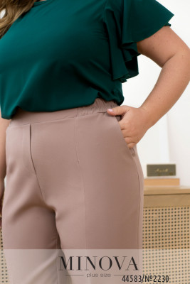 Брюки №2230-капучино_minova_6
