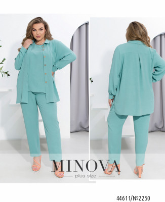Костюм 3-ка №2250-м'ятний_minova_7