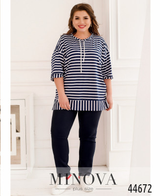 Спортивний костюм №188-біло-синій_minova_5