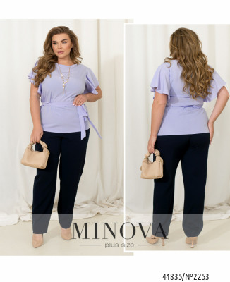Блуза №2253-бузковий_minova_6