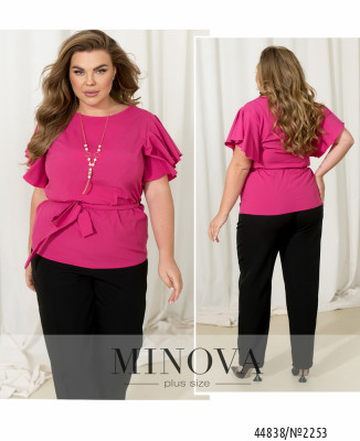 Блуза №2253-малиновий_minova_7