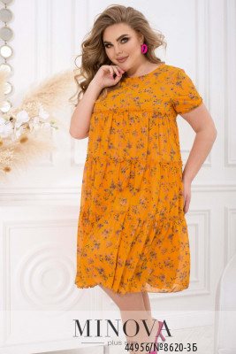 Сукня №8620-3Б-жовтий_minova_5