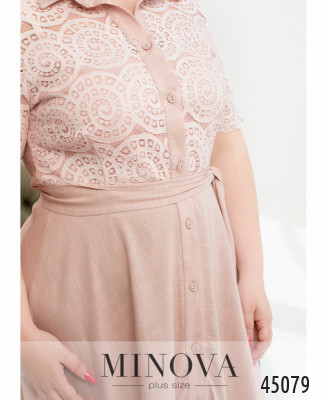 Сукня №2179Б-пудровий_minova_6
