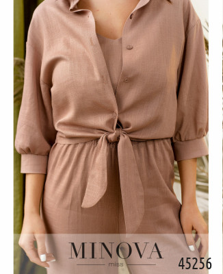 Костюм №2181-пудра_minova_6