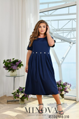 Сукня №8-310-синій_minova_6