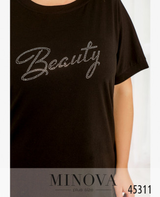 Футболка №2274-чорний_minova_6