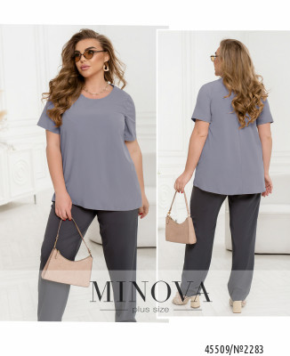 Блуза №2283-сірий_minova_7