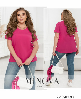 Блуза №2283-малиновий_minova_7