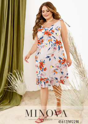 Сукня №2290-сірий_minova_5