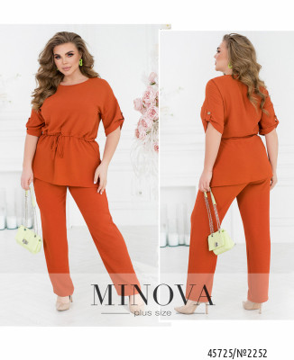Костюм №2252-цегляний_minova_7