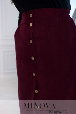 Спідниця №2307-бордо_minova_6