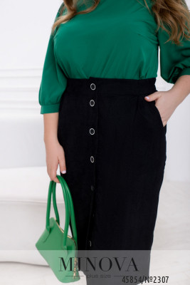 Спідниця №2307-чорний_minova_6