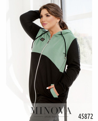 Спортивний костюм №8-315-оливка-чорний_minova_5