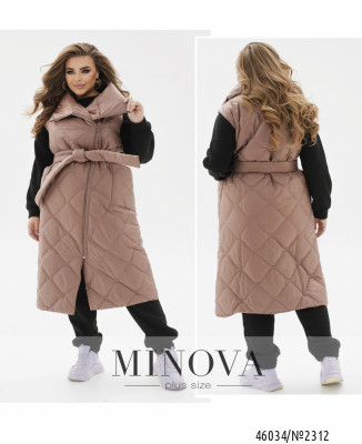 Жилет №2312-капучино_minova_6