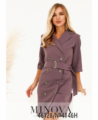 Сукня №4146Н-коричнево-фіолетовий_minova_5