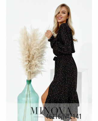 Сукня №2141-чорний-бузок_minova_5